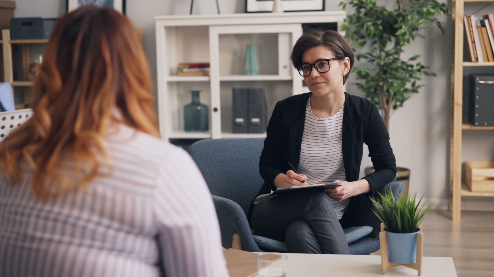Young girl looking anxious representing panic attacks